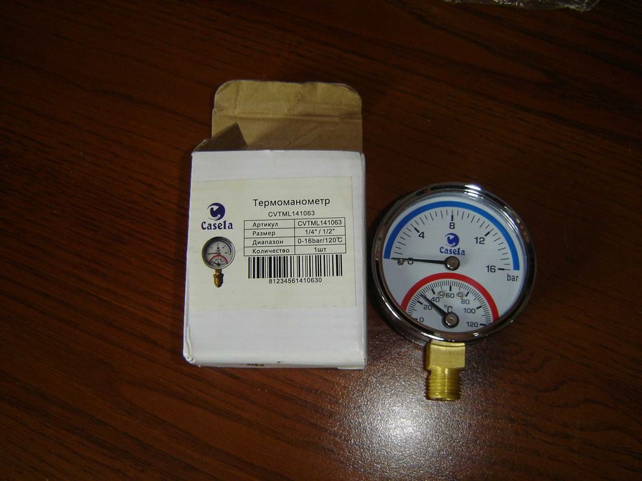 термометр, манометр, термоманометр