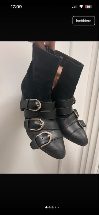 Botine piele naturala the 5th element
