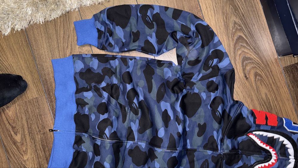 Bape Shark Hoodie Бейп Суитчер