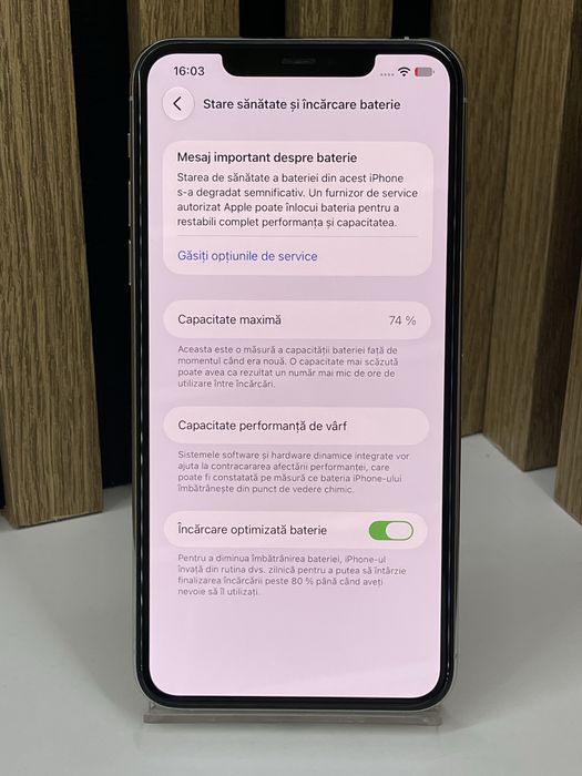Iphone 11 Pro Max 256Gb 74% baterie Garantie/Factura #62887
