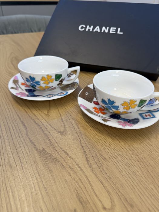 Chanel Afternoon tea set комплект сет за кафе / чай