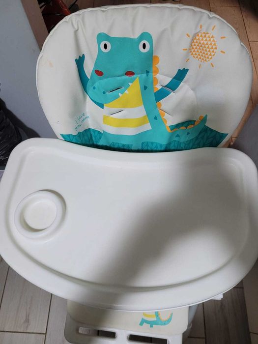 Scaun de masa bebe Kinderkraft Yummy pliabil