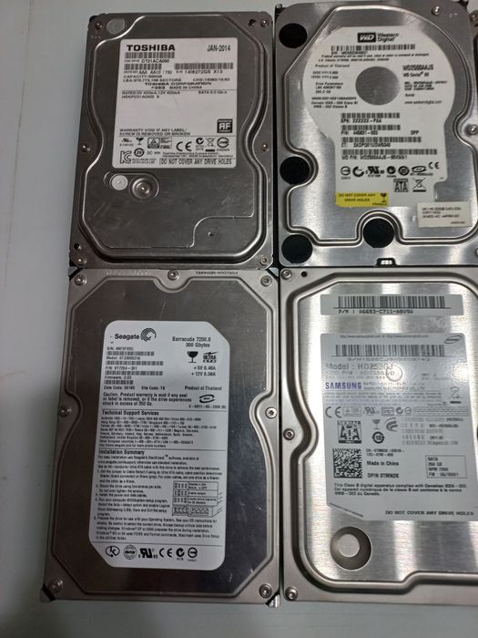 Lot 8hard disk  hdd