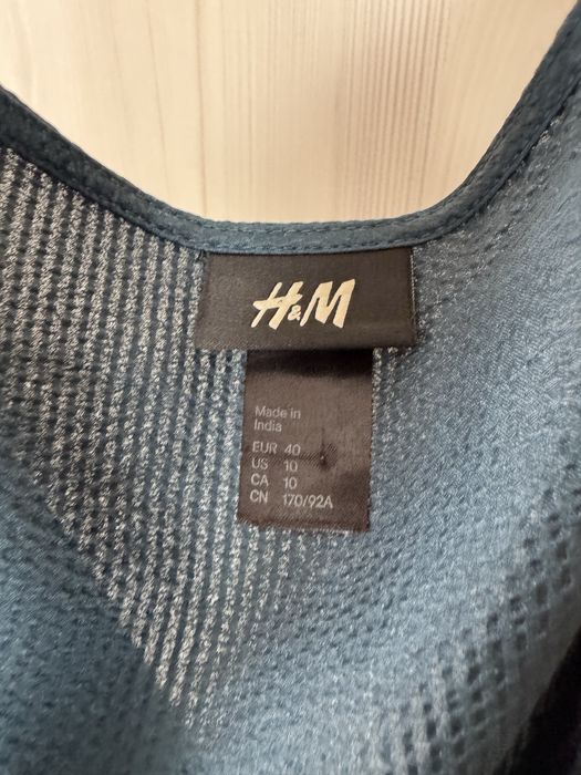 Rochie albastra eleganta H&M 40