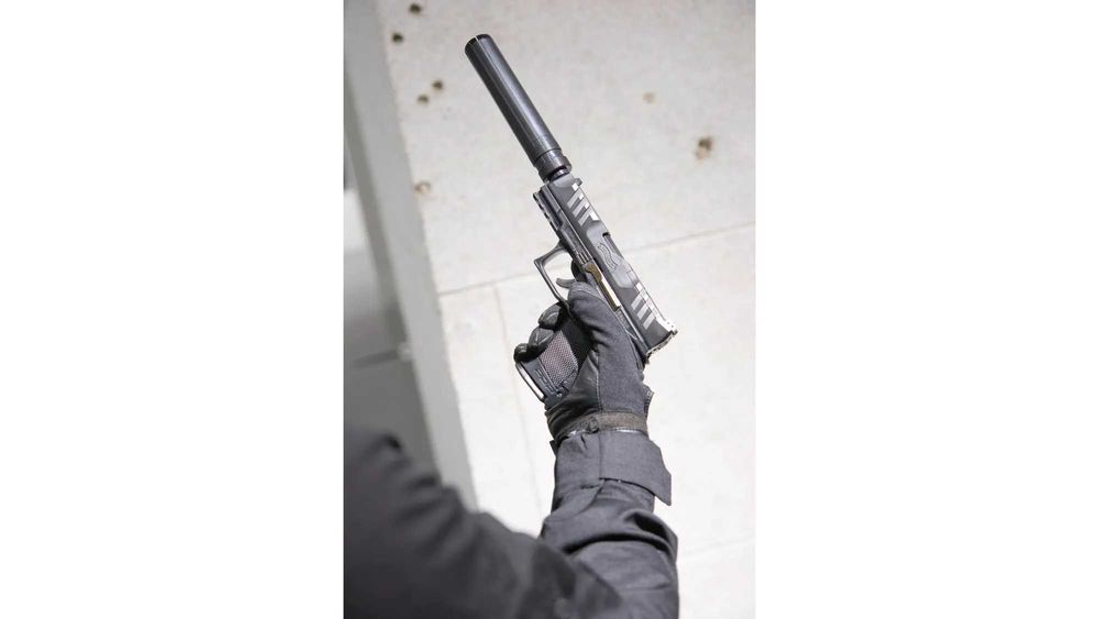 Еърсофт пистолет Walther PDP Compact 4 + заглушител (Пружинен) UMAREX Германия