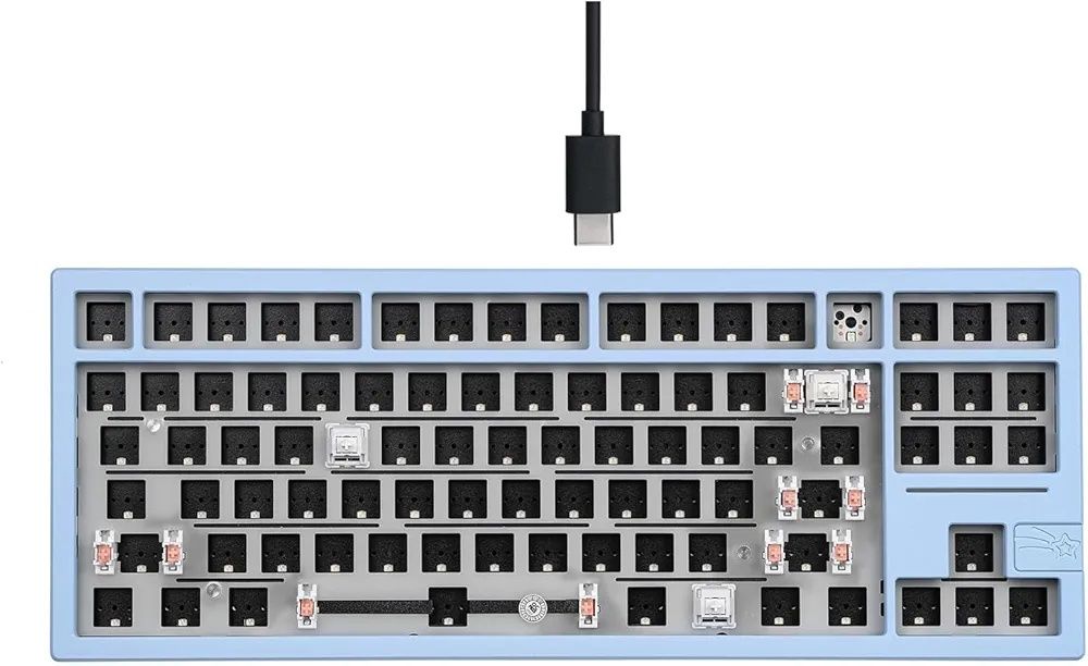 База за механична клавиатура EPOMAKER x Feker Galaxy80 с подарък кабел