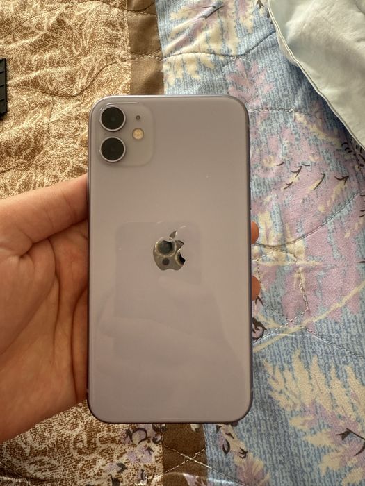 Айфон 11 фиолетовый