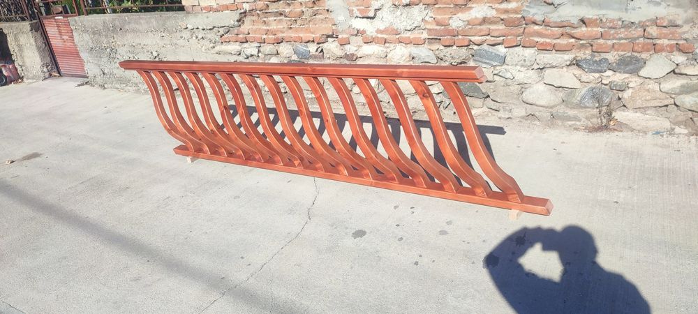 Деървен парапет по поръчка