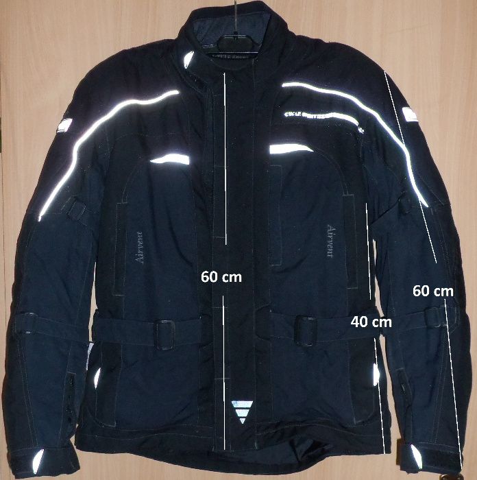 Мото яке cycle spirit с протектори - текстил