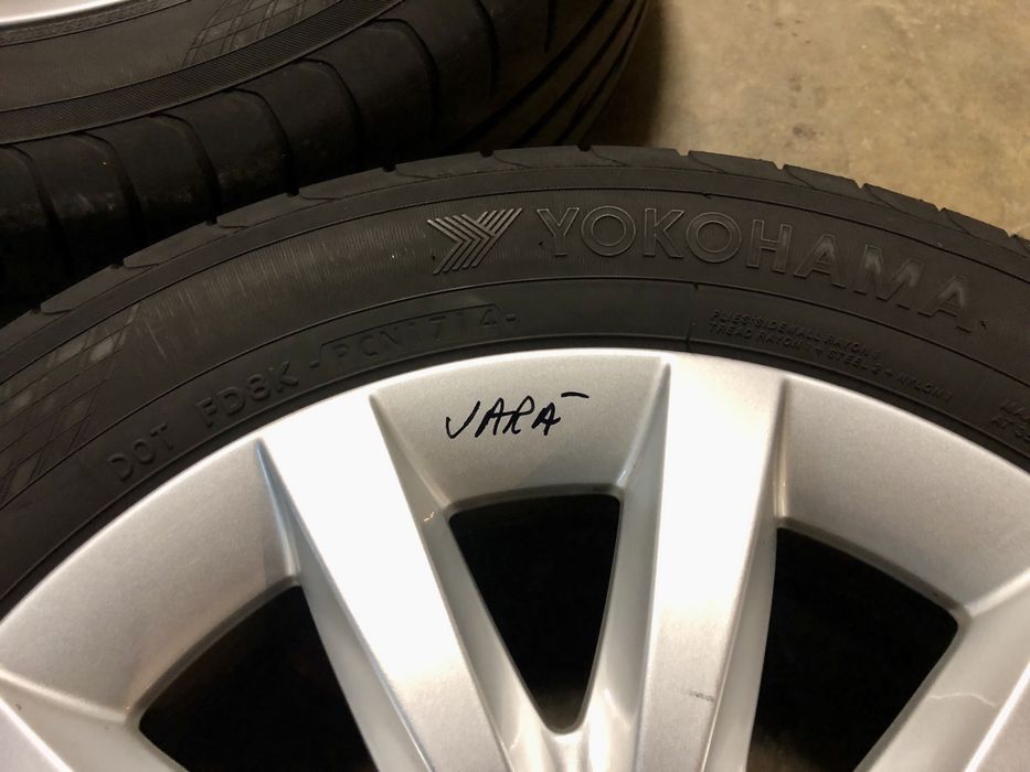 Roti Mercedes-Benz R16 +Anvelope Yokohama 205/55R16 + Senzori Presiune