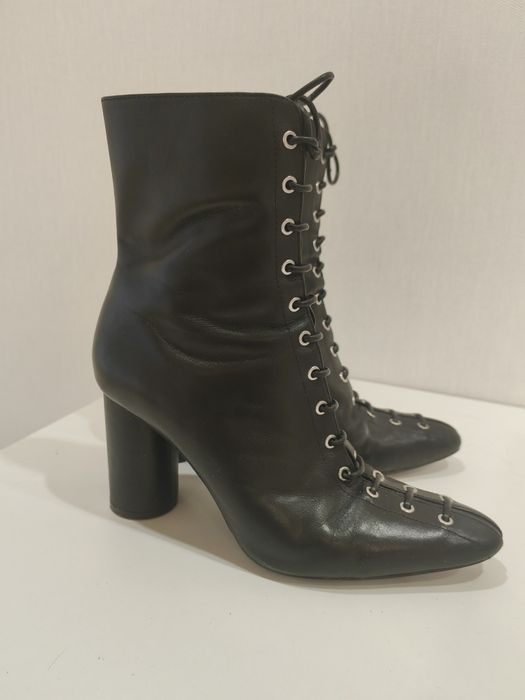 Ботинки ZARA кожаные