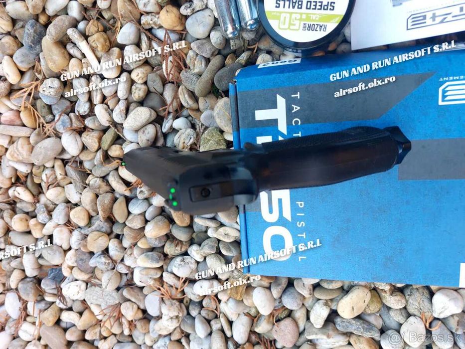 ~ PISTOL 200M/s Airsoft Hdp Hdr MODIFICAT Co2 ,Nou Pusca+100bile Co2