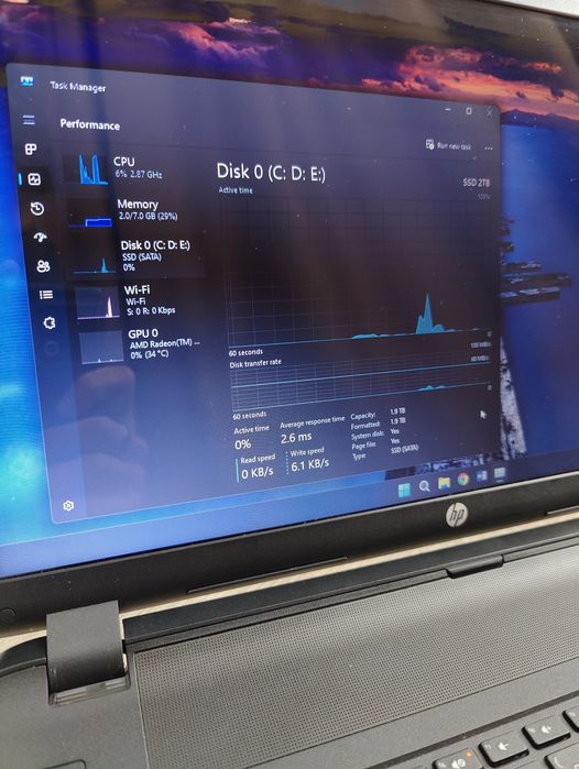 Laptop HP 17 inch