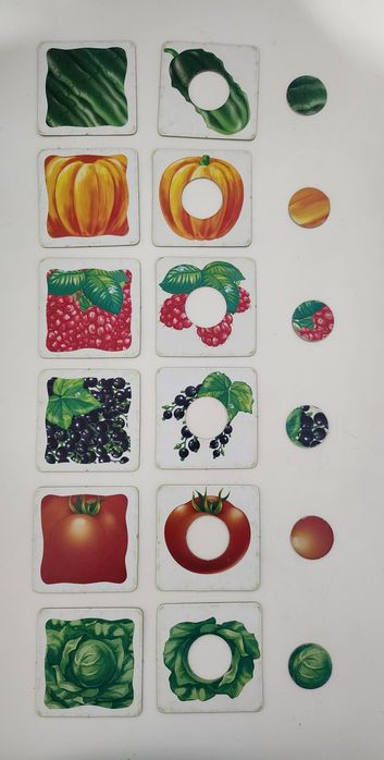 Развивающие карточки для детей  набор 2