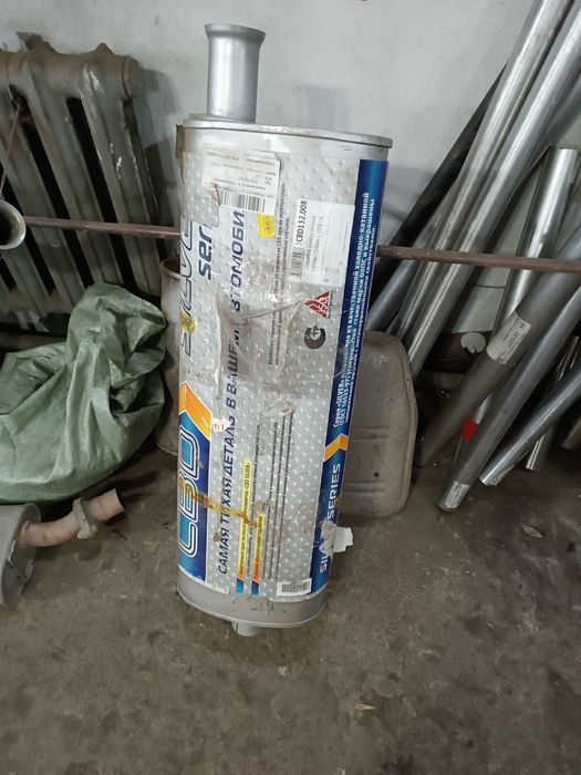 Глушитель на газель