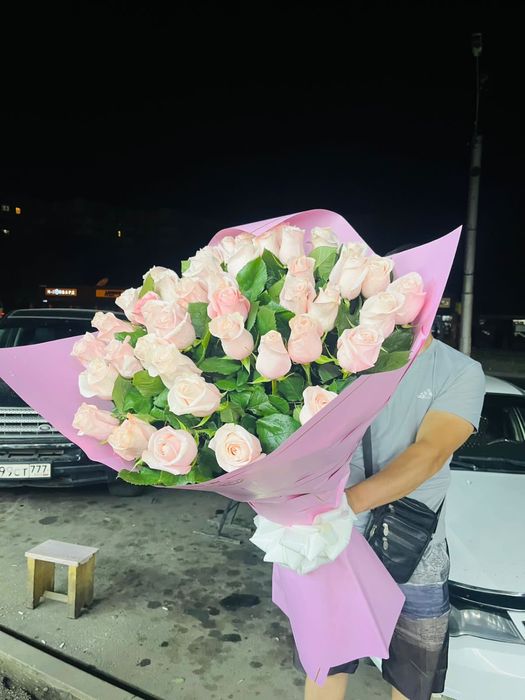 Цветы розы акция