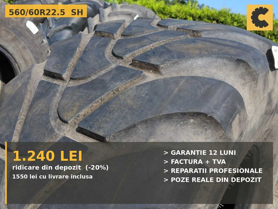 Cauciucuri 560/60R22.5 Mitas Anvelope Remorca Cisterna SH LIVRARE