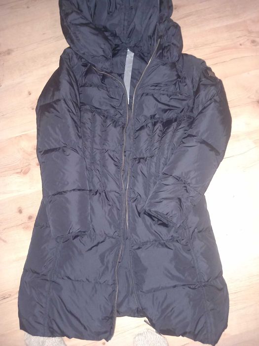 Яке, размер M, дълго, с качулка