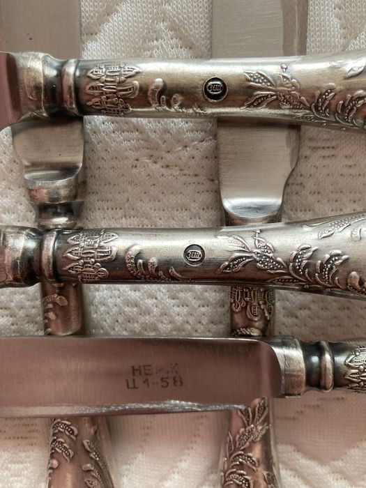 Ложки, ножи советские