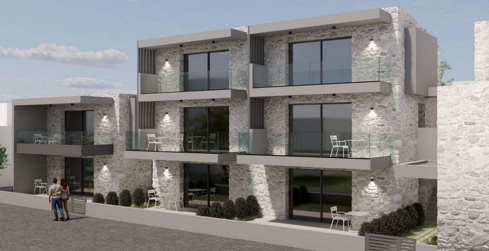 Редови къщи на първа линия за продажба в Пефкохори, Халкидики