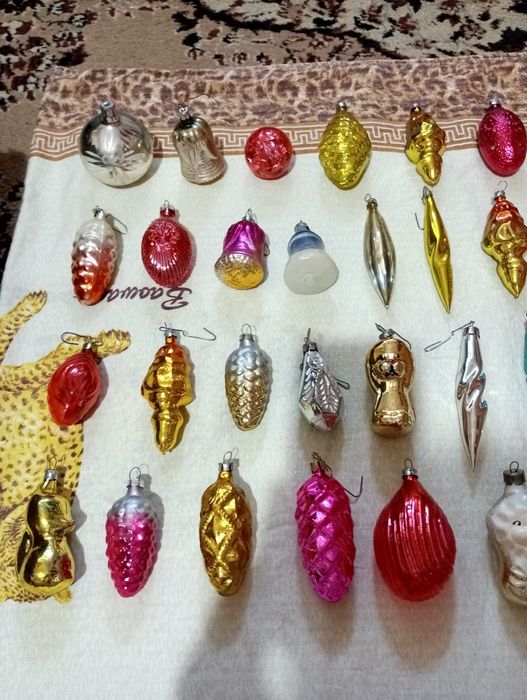 Ёлочные игрушки СССР