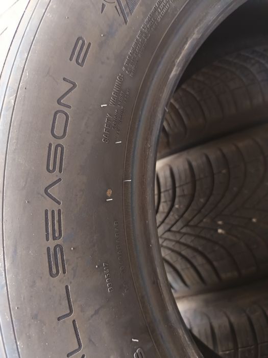 4бр.всесезонни гуми 225/65/17-Dunlop нов дот