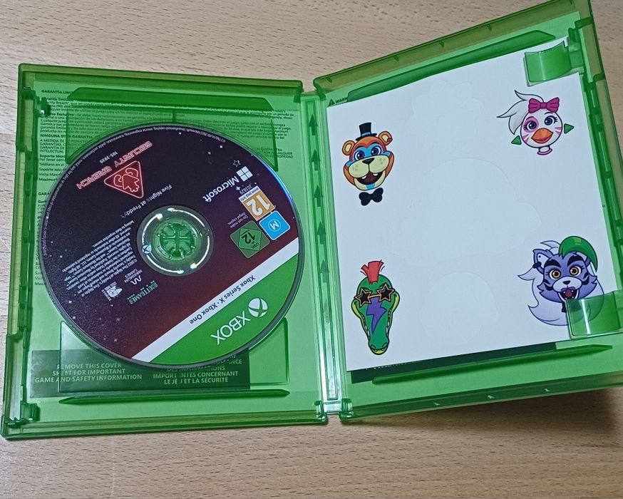 FNAF Security Breach Xbox CD
