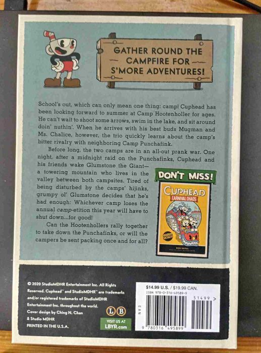 The book of Bill spaniolă și Cuphead engleză