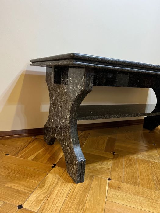 Мраморный стол 120 см