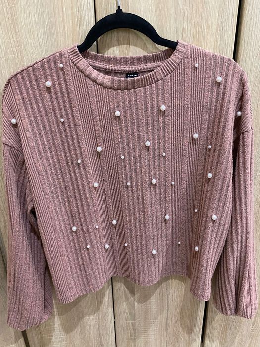 Дамска блуза с перли от shein