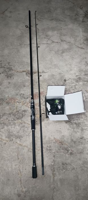 Спиннинг с катушкой. 2.4 длина. Новый