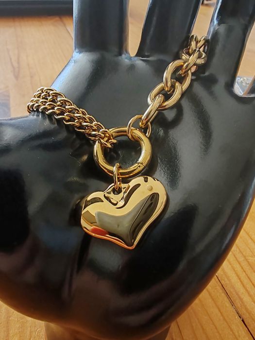 Дамска гривна позлатена