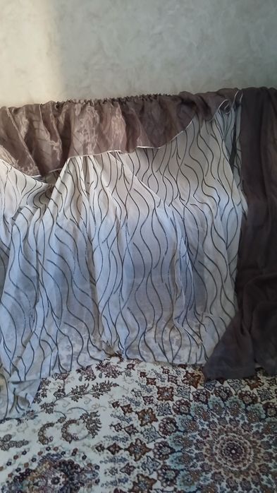 Штора-тюль в отличном состоянии