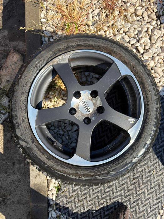 Jante + Anvelope Roti 205/55 R16 iarna 5X112 Audi Volkswagen VW skoda seat