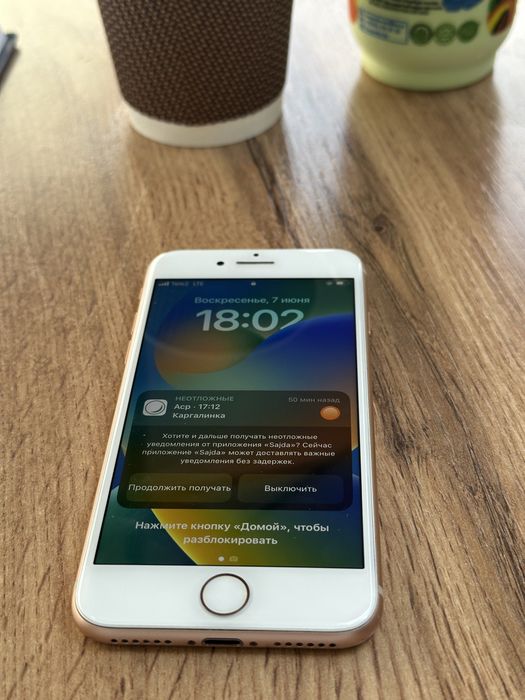 iPhone 8 64gb (Золотистый)