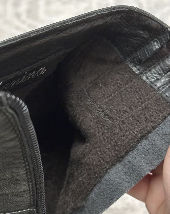 Короткие демисезон сапоги