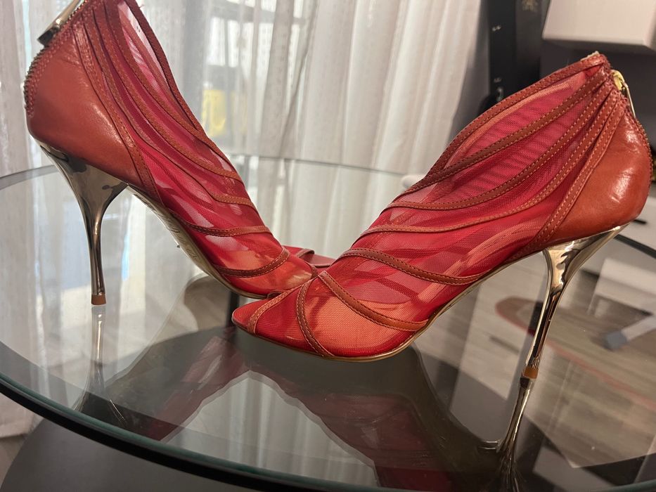 Sandale Ted Baker roșii comode