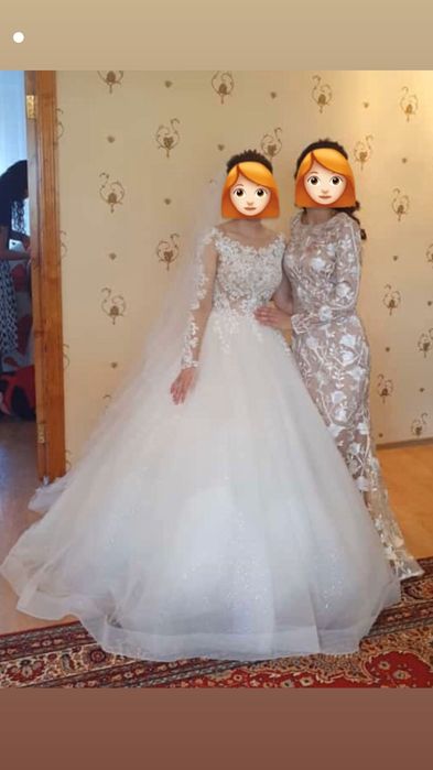 Свадебное  платье