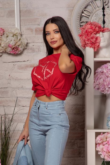 Тениска Alessa love your way