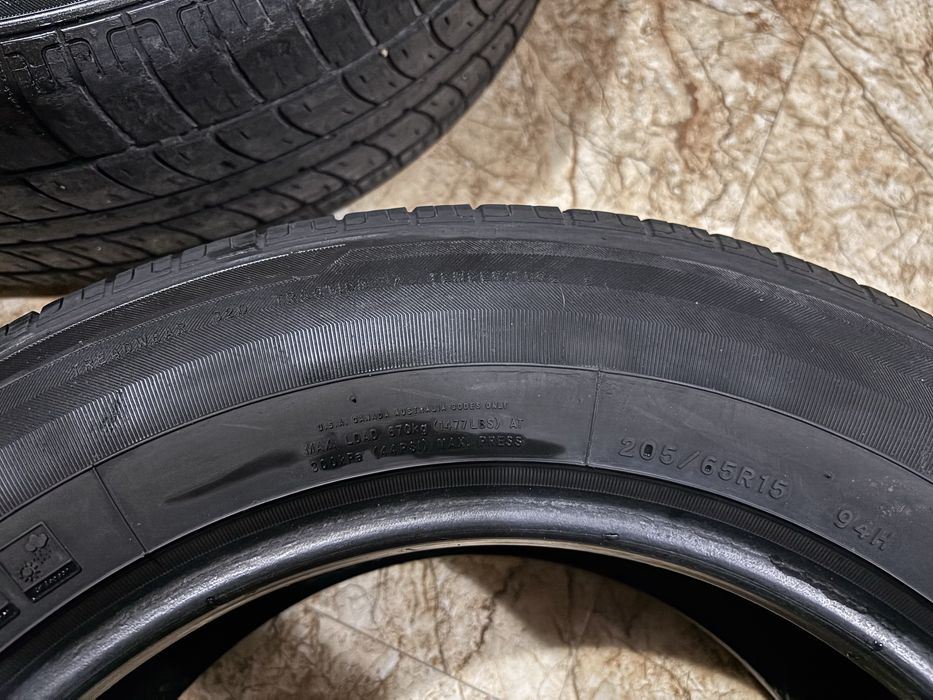 Продам 4 шины 205/65 r15
