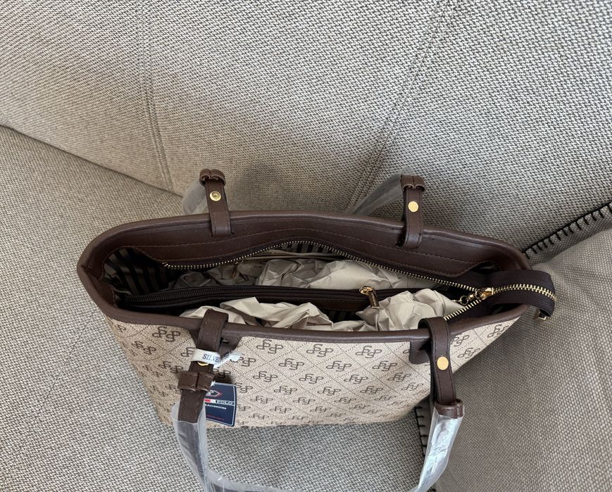 Vand geanta Silver Polo