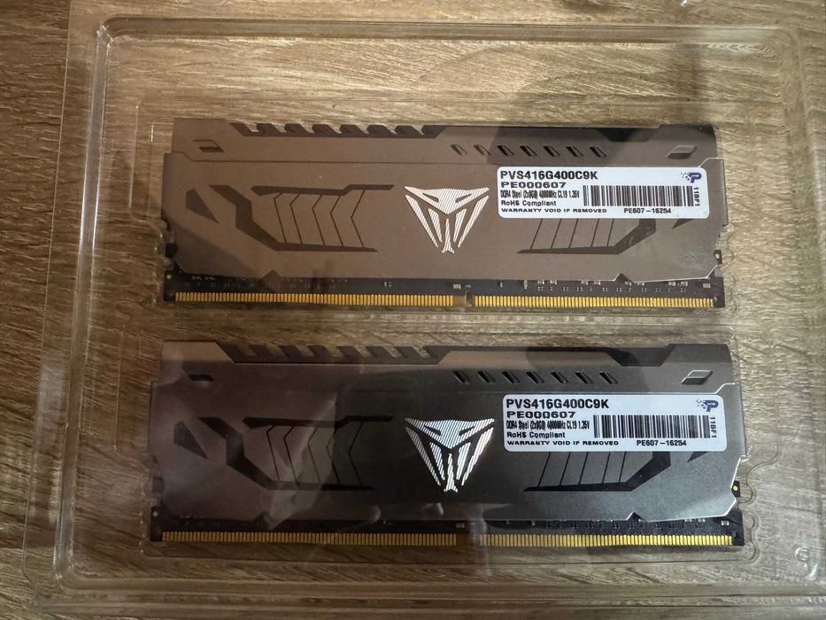 kit 16gb (2x8) ddr4 patriot viper steel 4000