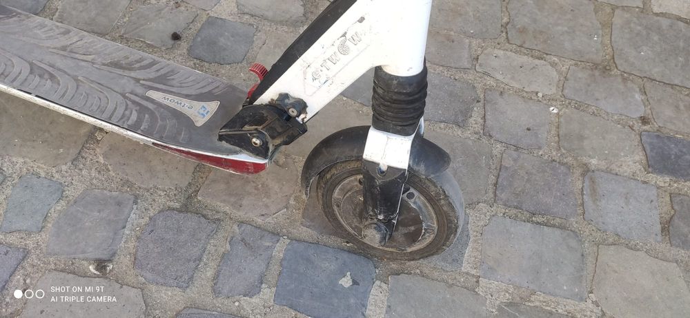 Trotineta electrica funcționala