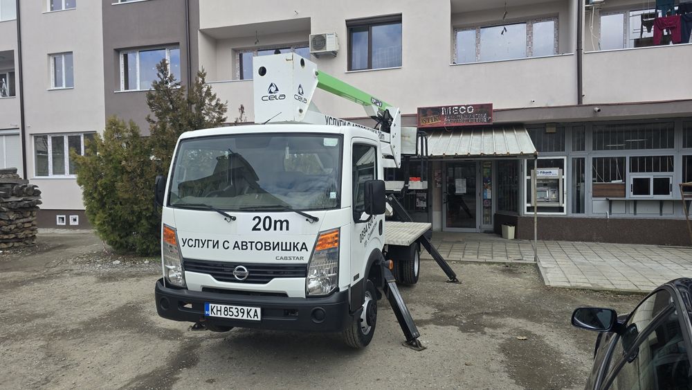 Услуги с автовишки.Автовишки под наем.20 метра
