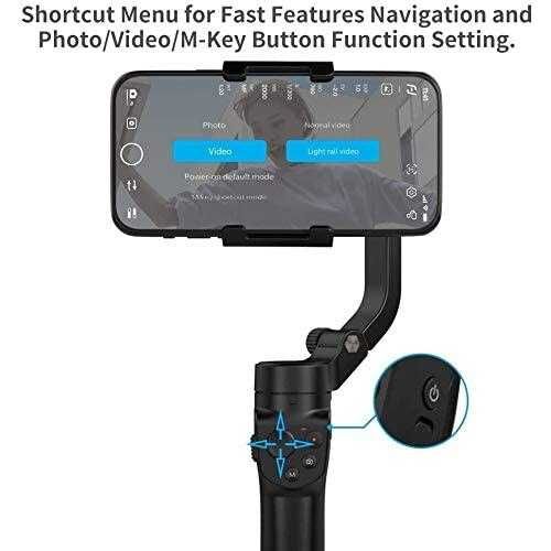 Stabilizator video gimbal Feyiu Tech 3 axe  trepied VLOG Pocket 2 nou