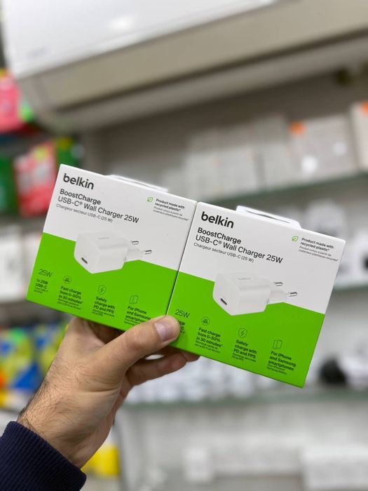 зарядное устройство Belkin BoostCharge USB-C (20W/25W/30W/45W)
