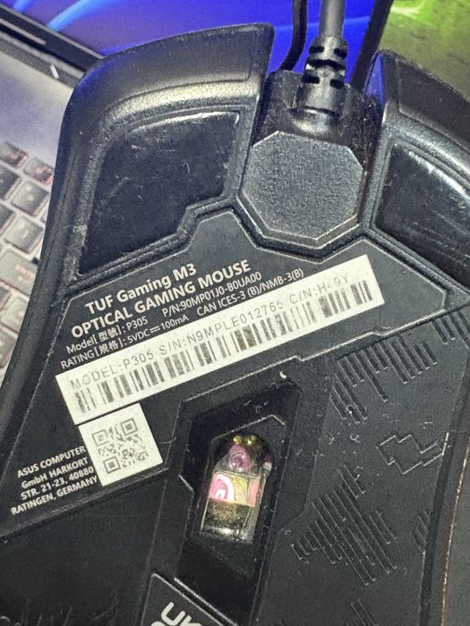 Mouse gaming ASUS TUF M3