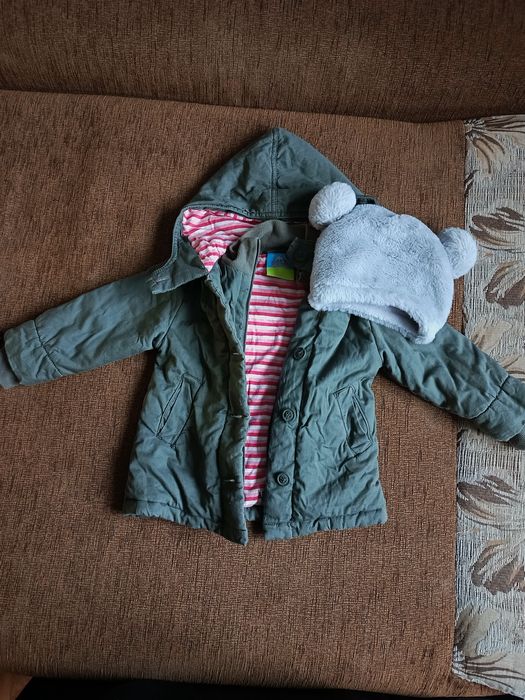 Детская куртка , полностью из х/б материала размер80см
