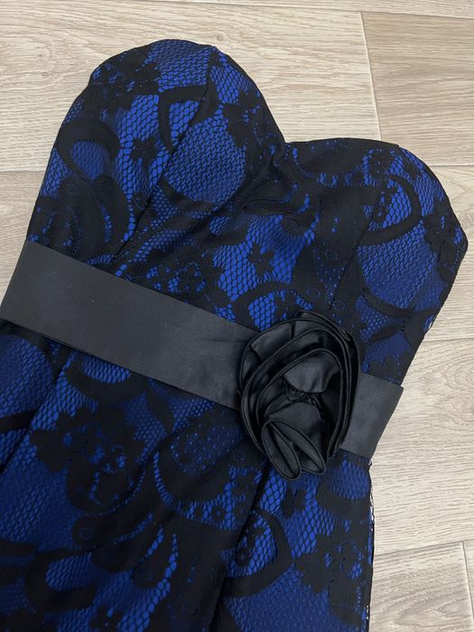 Вечернее платье с корсетом