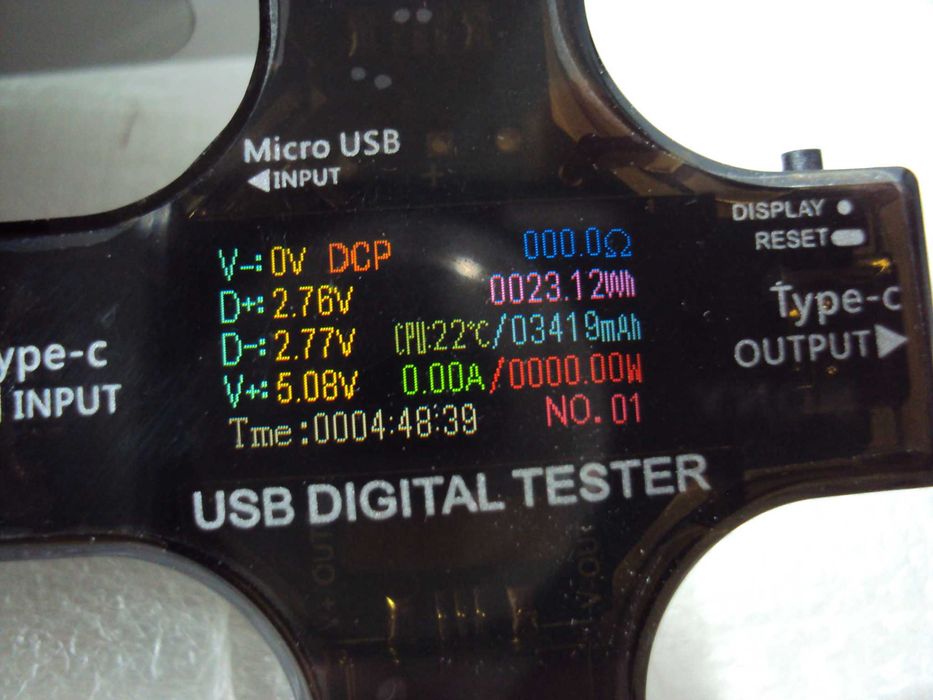 tester digital usb J7-C